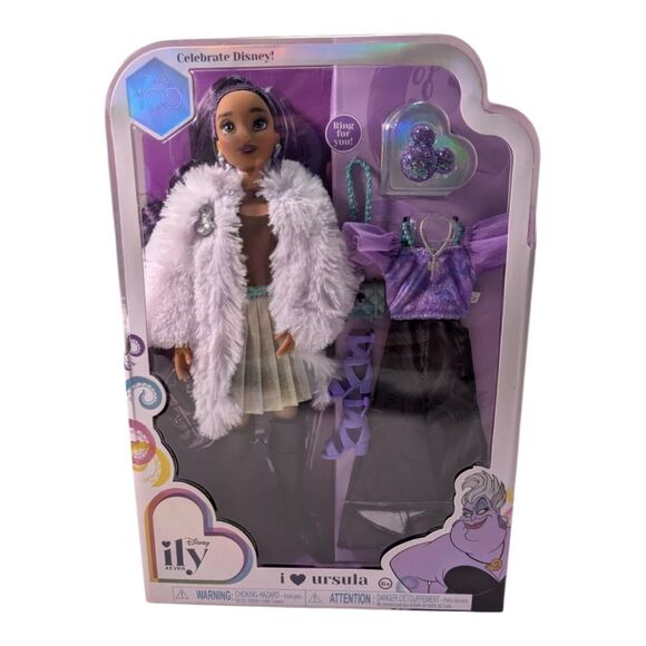 Disney 100 Years Of Wonder ILy 4ever Inspired By Ursula Fashion Doll NIB 2023 - Picture 1 of 4